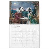 Calendrier Dalmatian Calendar (Feb 2027)