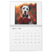 Calendrier Dalmatien La Vie Posée (Feb 2026)