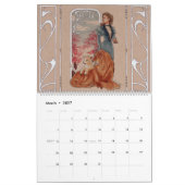 Calendrier Dames 2017 de Nouveau d'art (Mar 2027)