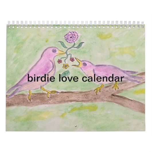 calendrier d'amour des oiseaux (Protection)