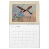 calendrier d'amour des oiseaux (Feb 2027)