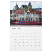 Calendrier d'AMSTERDAM (Jan 2027)