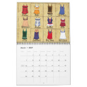 Calendrier d'amusement à retourner (Mar 2027)