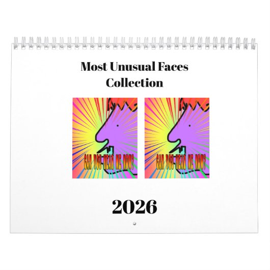 Calendrier d'amusement de collection de faces les (Protection)