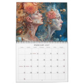 Calendrier d'anatomie 3 d'art surréaliste 2027 (Feb 2027)