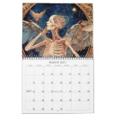 Calendrier d'anatomie 3 d'art surréaliste 2027 (Mar 2027)