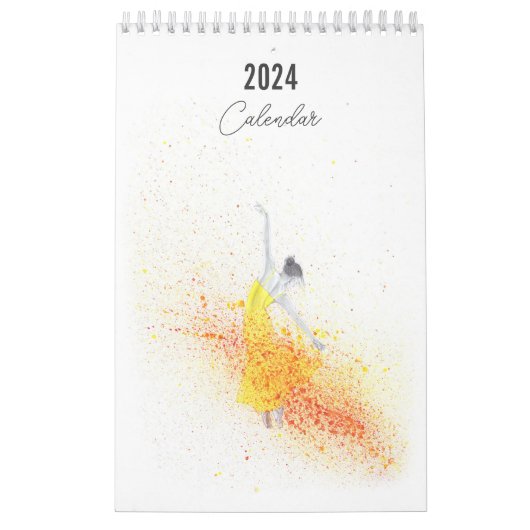 Calendrier Dance Art 2024 (Protection)