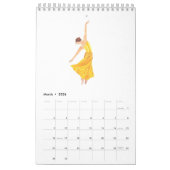 Calendrier Dance Art 2024 (Mar 2026)