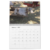 Calendrier d'animal de ferme (Feb 2027)