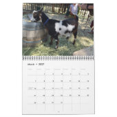 Calendrier d'animal de ferme (Mar 2027)
