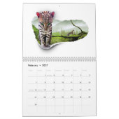 Calendrier d'animaux (Feb 2027)