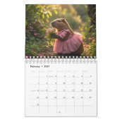 Calendrier d'animaux déguisés 2026 (Feb 2027)
