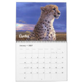 Calendrier d'Animaux Exotiques de Taille Moyenne (Jan 2027)