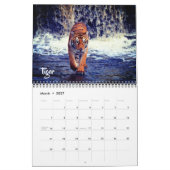 Calendrier d'Animaux Exotiques de Taille Moyenne (Mar 2027)