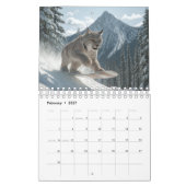 Calendrier d'animaux s'amusant (Feb 2027)