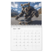 Calendrier d'animaux s'amusant (Mar 2027)