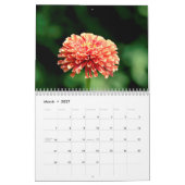 Calendrier Dans le jardin 2026 (Mar 2027)