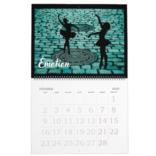 Calendrier Danse Emotion - 03 (Feb 2026)