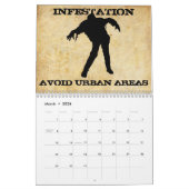 Calendrier d'apocalypse de zombi (Mar 2026)