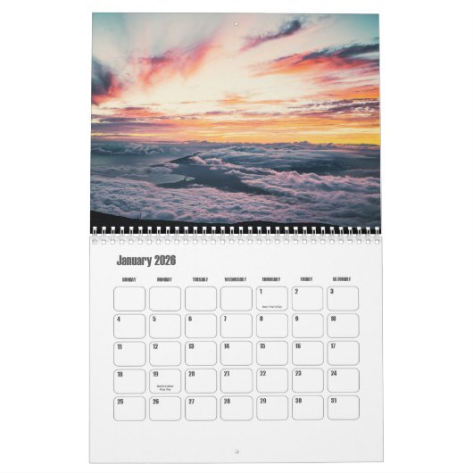 Calendrier d'arrivée (Jan 2026)