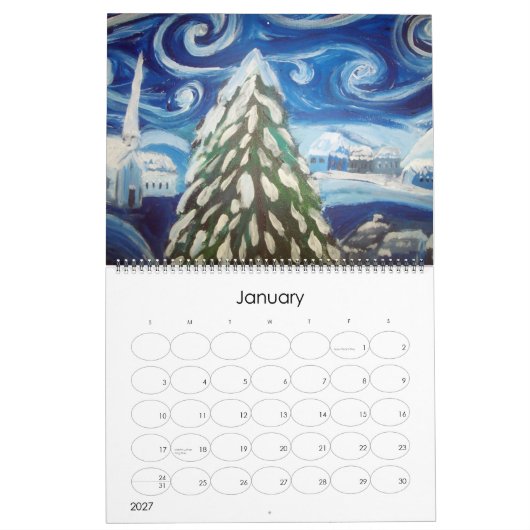 Calendrier d'art (Jan 2027)