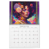 Calendrier d'art 2026 Imaginaire pop pour femmes s (Feb 2026)
