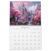 Calendrier d'art 2027 Fantasy Castles 3 (Jan 2027)