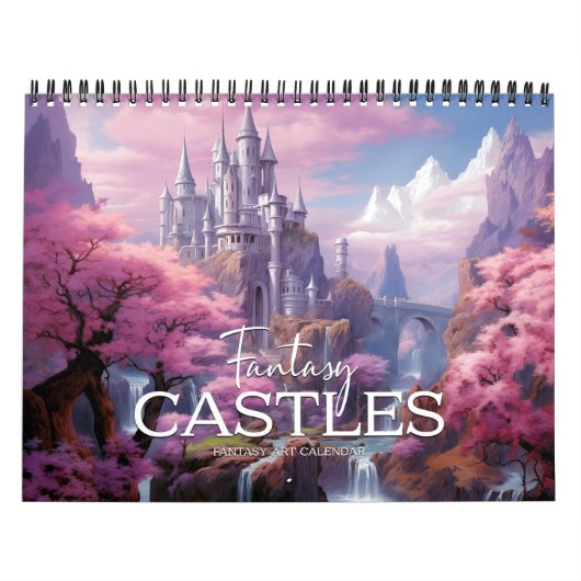 Calendrier d'art 2027 Fantasy Castles 3 (Protection)