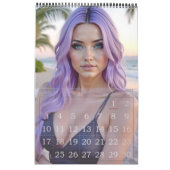 Calendrier d'art à collectionner Ivy Bat Maillot d (Jan 2027)