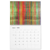 Calendrier d'art abstrait (Mar 2026)