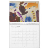 Calendrier d'art abstrait 2026 « L'Œil du spectate (Feb 2027)