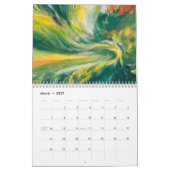 Calendrier d'art abstrait Color Dance 2027 (Mar 2027)