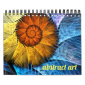 Calendrier d'art Abstrait moderne 2025 (Protection)