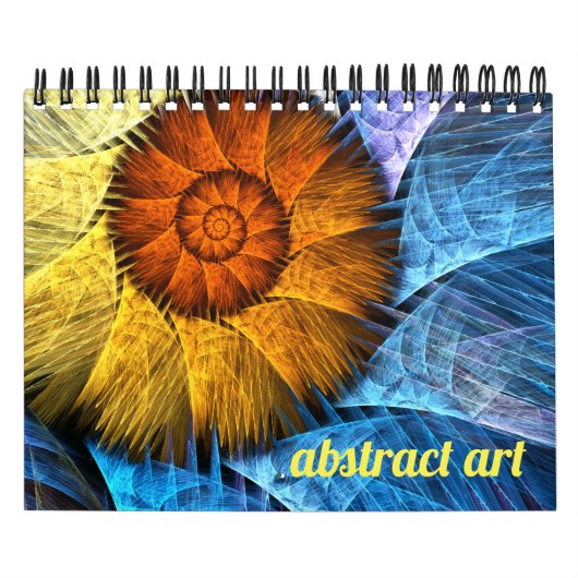 Calendrier d'art Abstrait moderne 2025 (Protection)