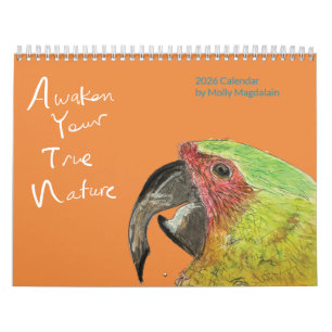 Calendrier d'art animalier 2026 par Molly Magdalai