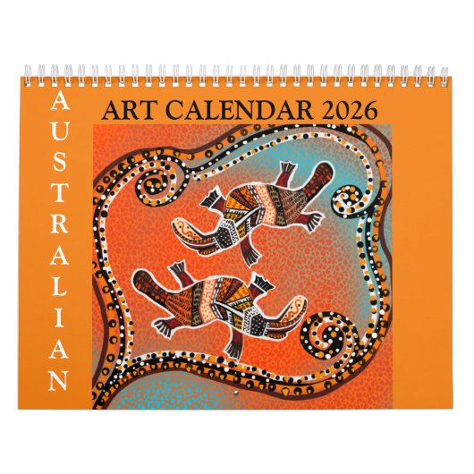 CALENDRIER D'ART AUSTRALIEN 2026  (Protection)
