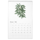 Calendrier d'art botanique 2023 (Feb 2026)