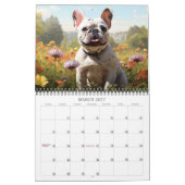 Calendrier d'art Bulldog 2026 (Mar 2027)
