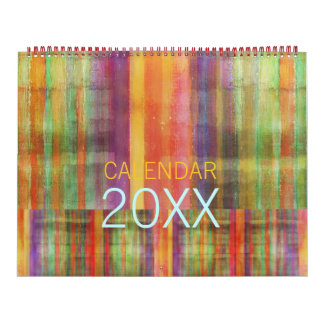 Calendrier d'art contemporain Abstrait moderne
