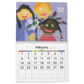 Calendrier d'art de 2010 enfants (Feb 2026)