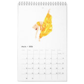 Calendrier d'art de ballet (Mar 2026)