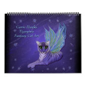 Calendrier d'art de chat d'imaginaire. Chats (Protection)