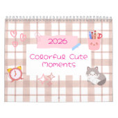 Calendrier d'art de chat mignon lumineux (Protection)