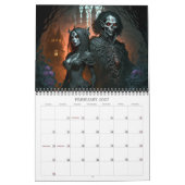 Calendrier d'art de fantasy gothique 2027 (Feb 2027)