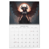 Calendrier d'art de fantasy gothique 2027 (Jan 2027)