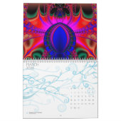 calendrier d'art de fractale de 18 mois (Mar 2026)