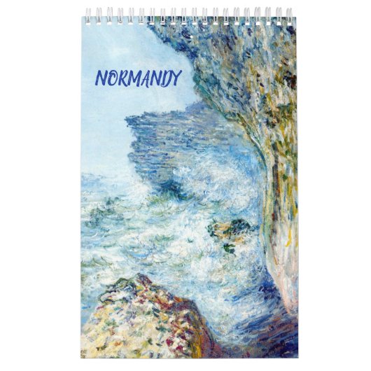 Calendrier d'art de la Normandie (11" x 7") (Protection)