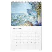 Calendrier d'art de la Normandie (11" x 7") (Feb 2027)
