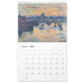 Calendrier d'art de la Normandie (11" x 7") (Jan 2027)