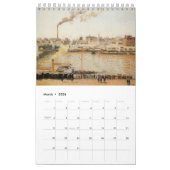 Calendrier d'art de la Normandie (11" x 7") (Mar 2026)